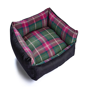 Country Classic Tweed Wool Cosy Dog Bed - Spey